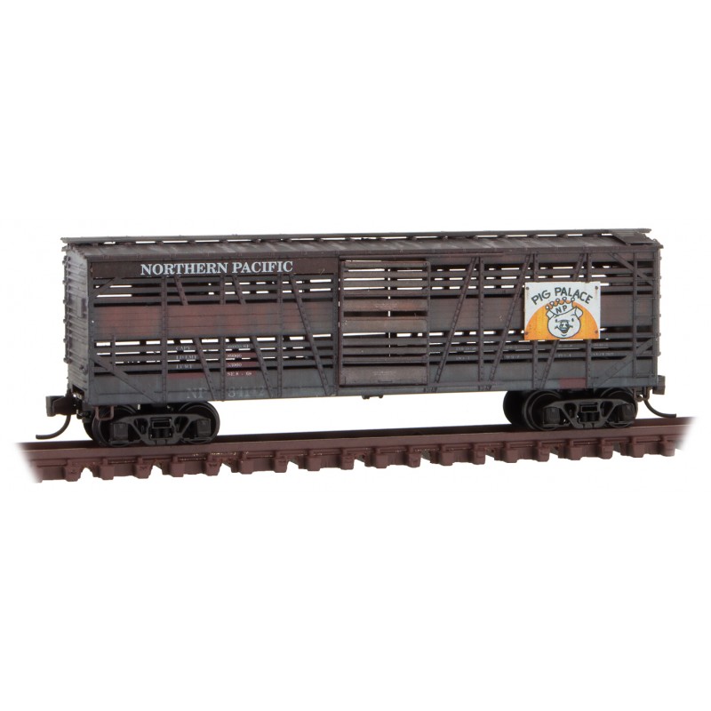 Northern Pacific Pig Palace Weathered 2-Pack