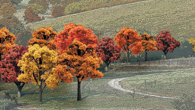 Fall Colors 2"-3" Ready-Made 23 Deciduous Trees
