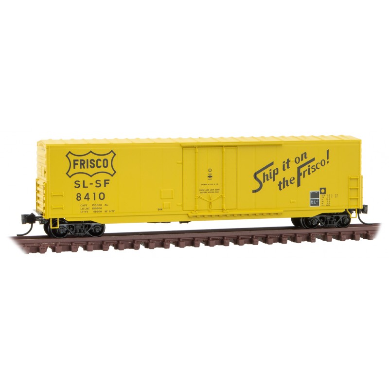 Frisco 50' Standard Box Car, 8' Plug Door Without Roofwalk #8410