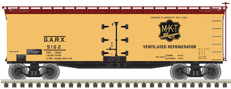 Missouri-Kansas-Texas 40' wood reefer #9157