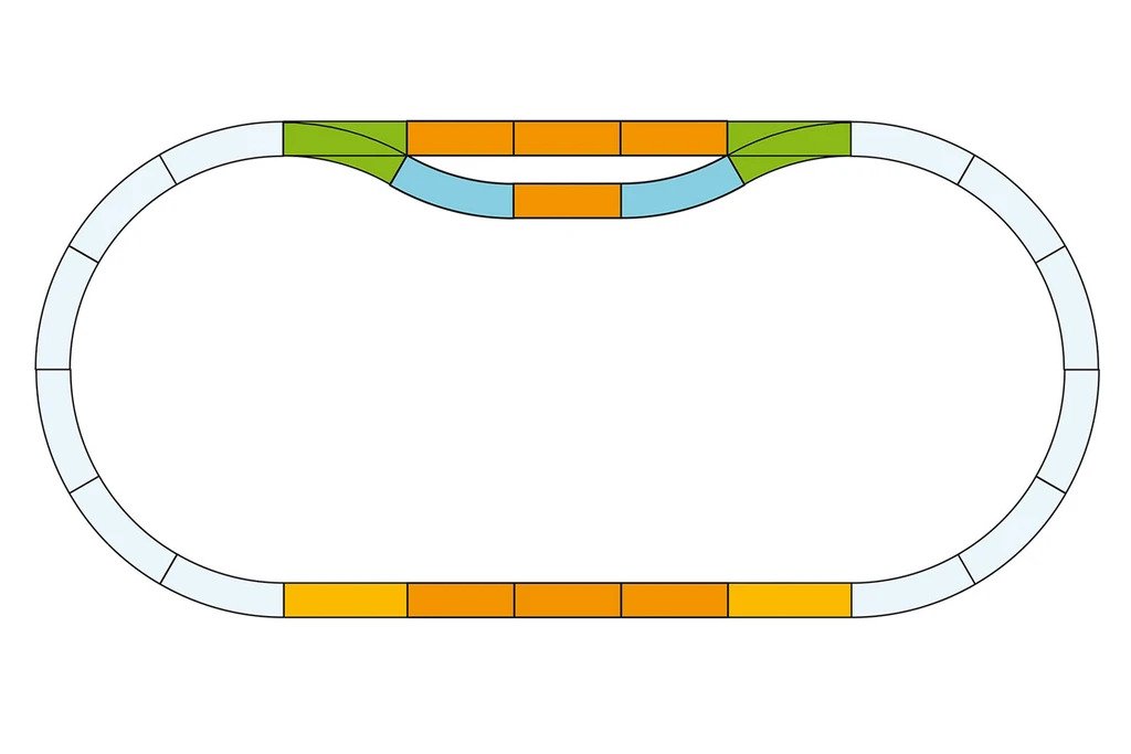 G Gauge Station Track Set Track