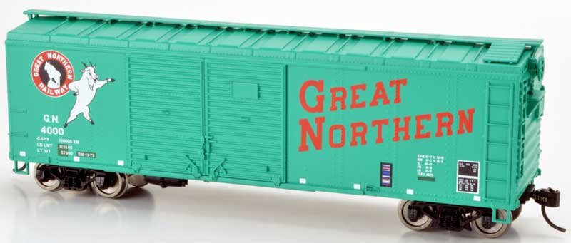 Great Northern Large Rocky 40' Box Car #4000