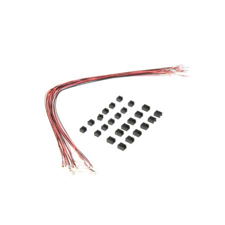 HO LED Bulb Long Length 6.35mm Standard EMD Headlight Housing 12-Pack