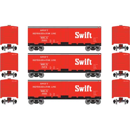 Swift 40' Steel Reefer 3-Pack