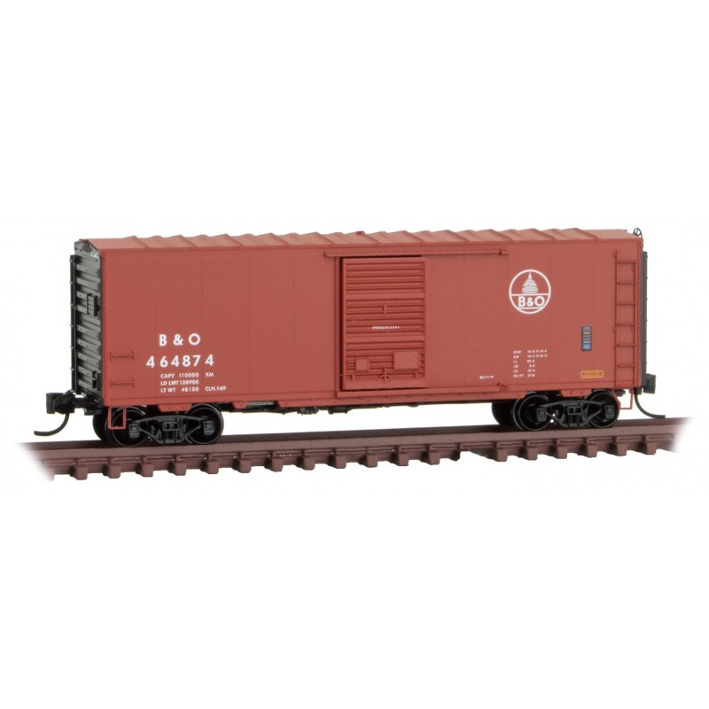 Baltimore & Ohio 40' Standard Box Car Single Door Full Ladders #464874
