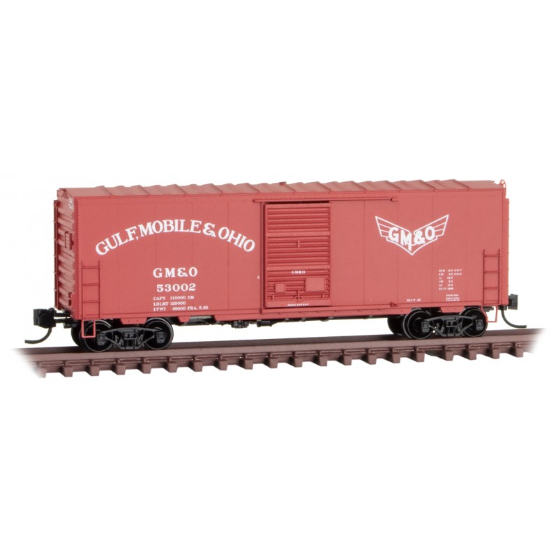 Gulf, Mobile & Ohio 40' Standard Box Car Single Door #53002