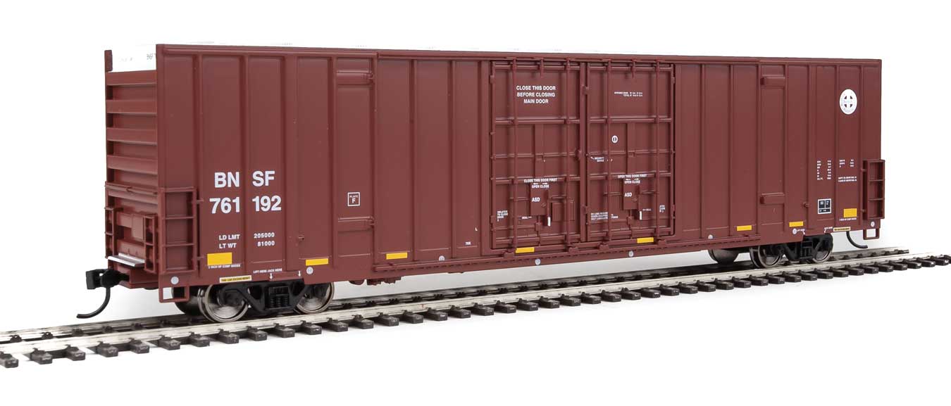 BNSF 60' High Cube Plate F Box Car #761192