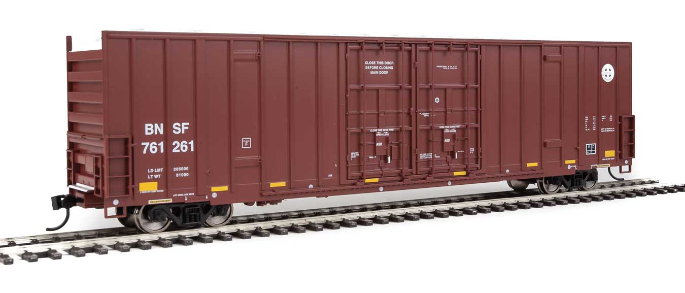 BNSF 60' High Cube Plate F Box Car #761261