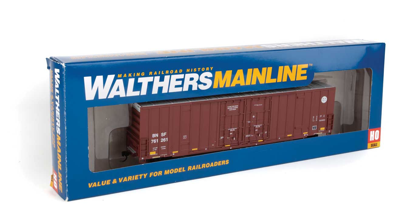 BNSF 60' High Cube Plate F Box Car #761261