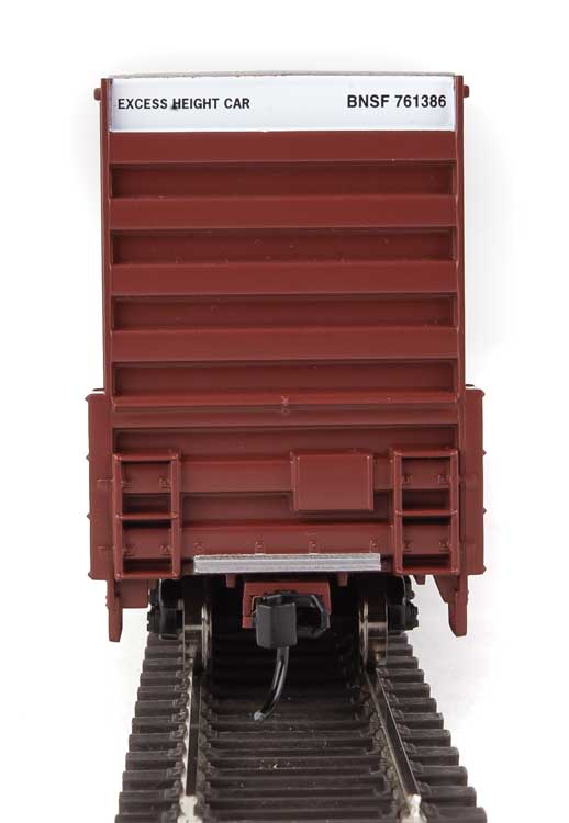 BNSF 60' High Cube Plate F Box Car #761386