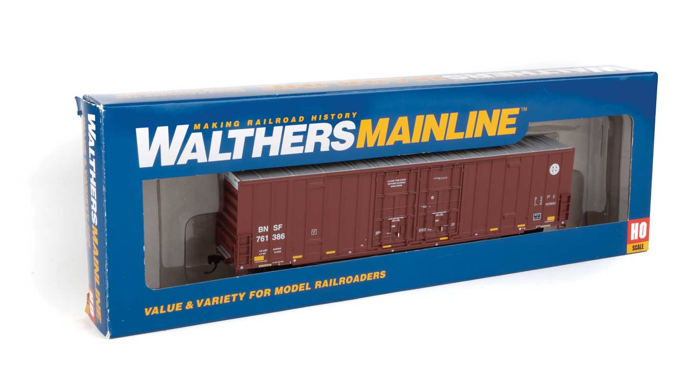 BNSF 60' High Cube Plate F Box Car #761386