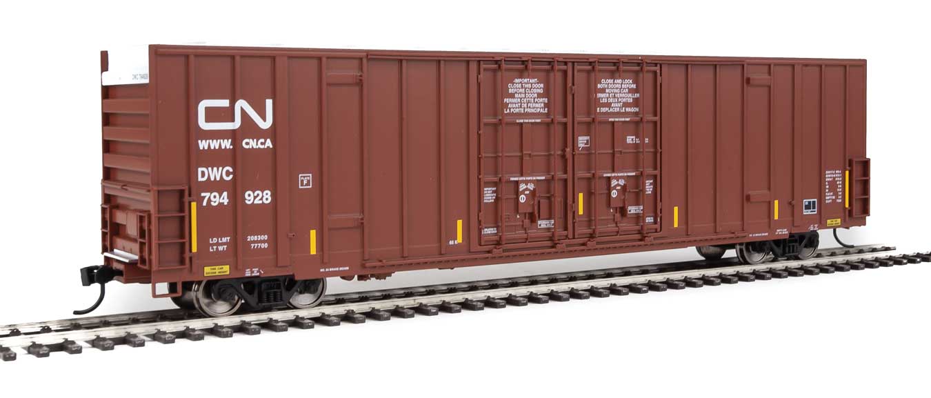 Canadian National 60' High Cube Plate F Box Car #794928