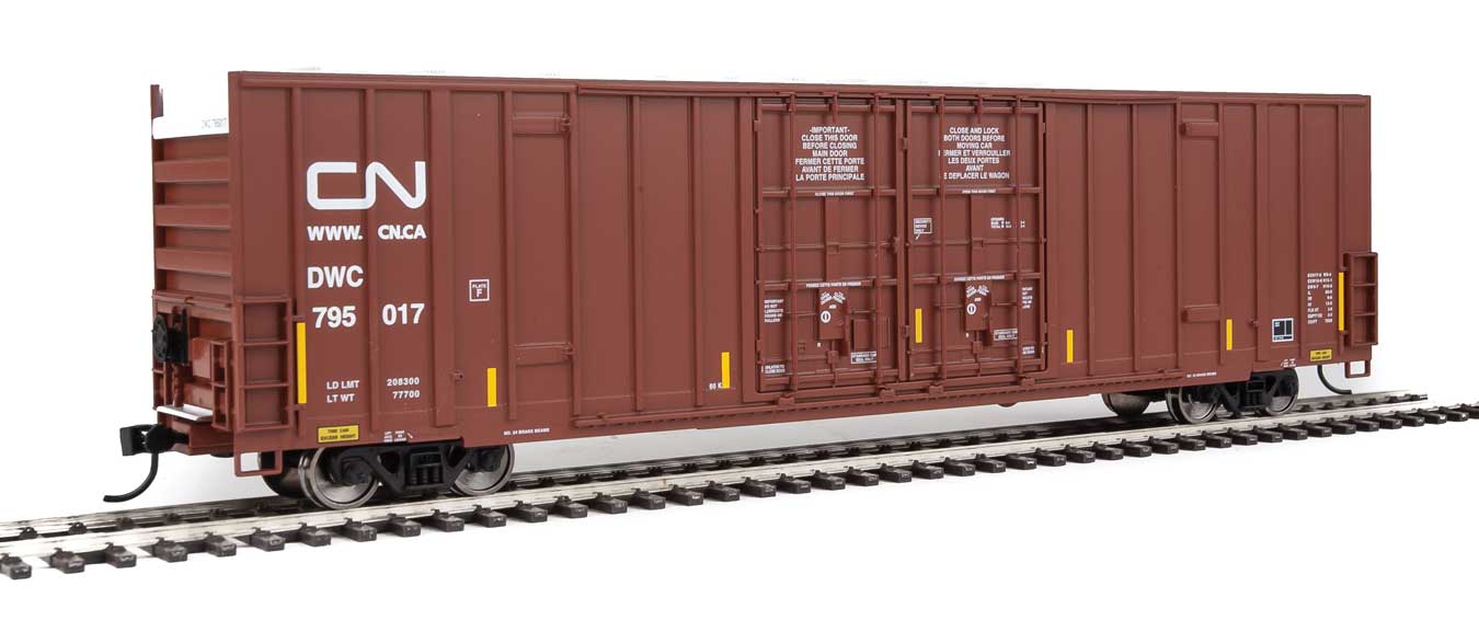 Canadian National 60' High Cube Plate F Box Car #795017