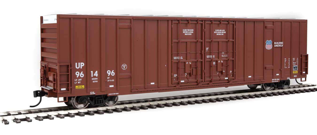 Union Pacific 60' High Cube Plate F Box Car #961496