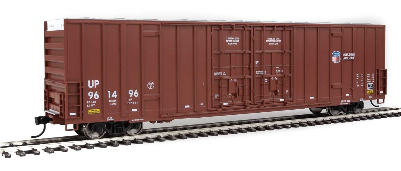 Union Pacific 60' High Cube Plate F Box Car #961496