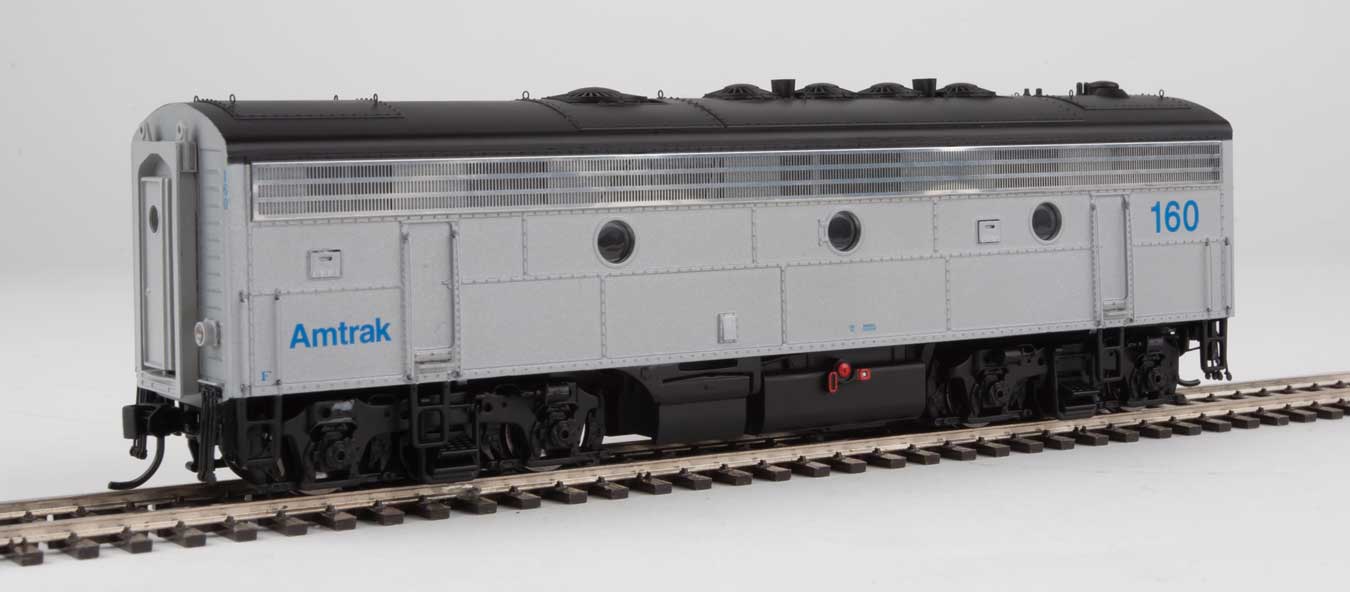 Amtrak EMD FP7 #117 & F7B #160 Equipped With LokSound 5