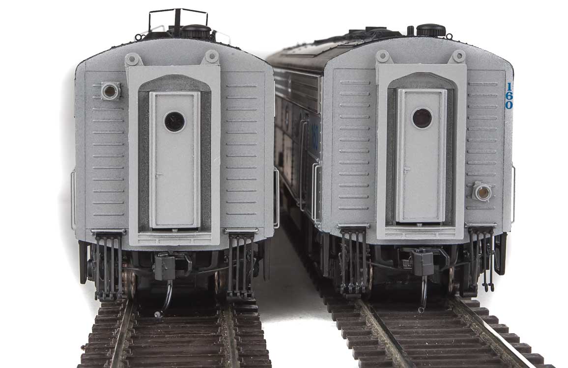 Amtrak EMD FP7 #117 & F7B #160 Equipped With LokSound 5