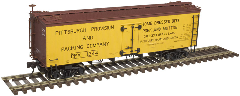 Pittsburgh Provision and Packing Road 36' Wood Reefer #1244