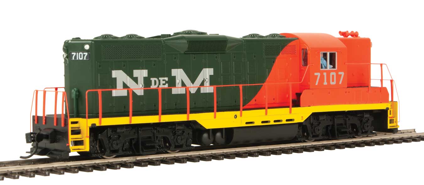 NdeM EMD GP9 High Hood Phase II Locomotive #7107