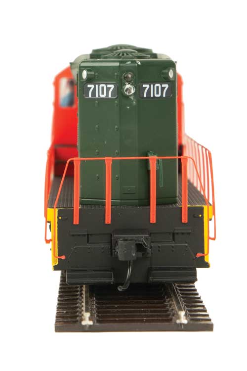 NdeM EMD GP9 High Hood Phase II Locomotive #7107