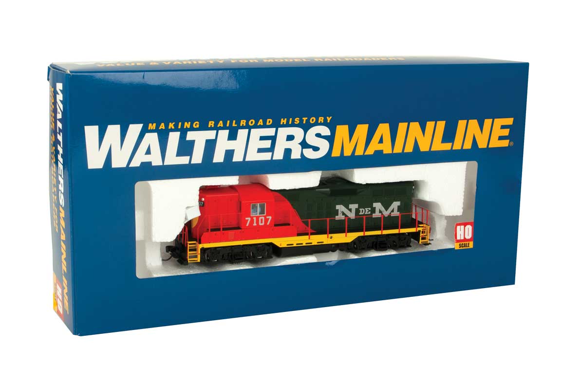 NdeM EMD GP9 High Hood Phase II Locomotive #7107