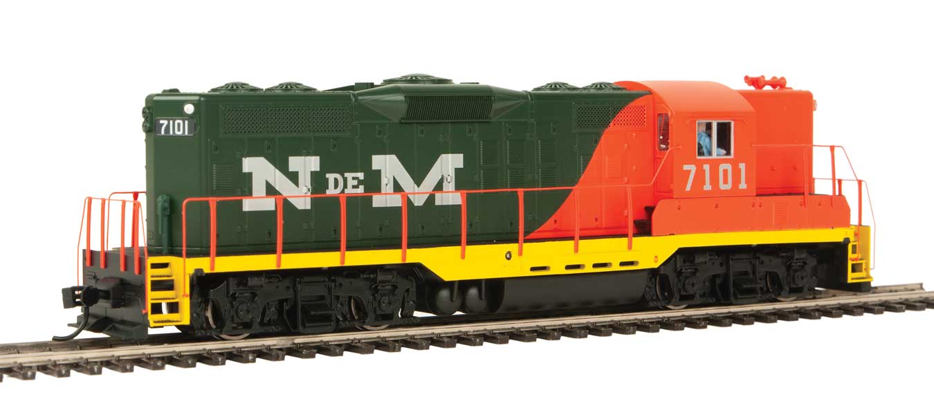 NdeM EMD GP9 High Hood Phase II Locomotive #7101 w/ESU DCC & Sound