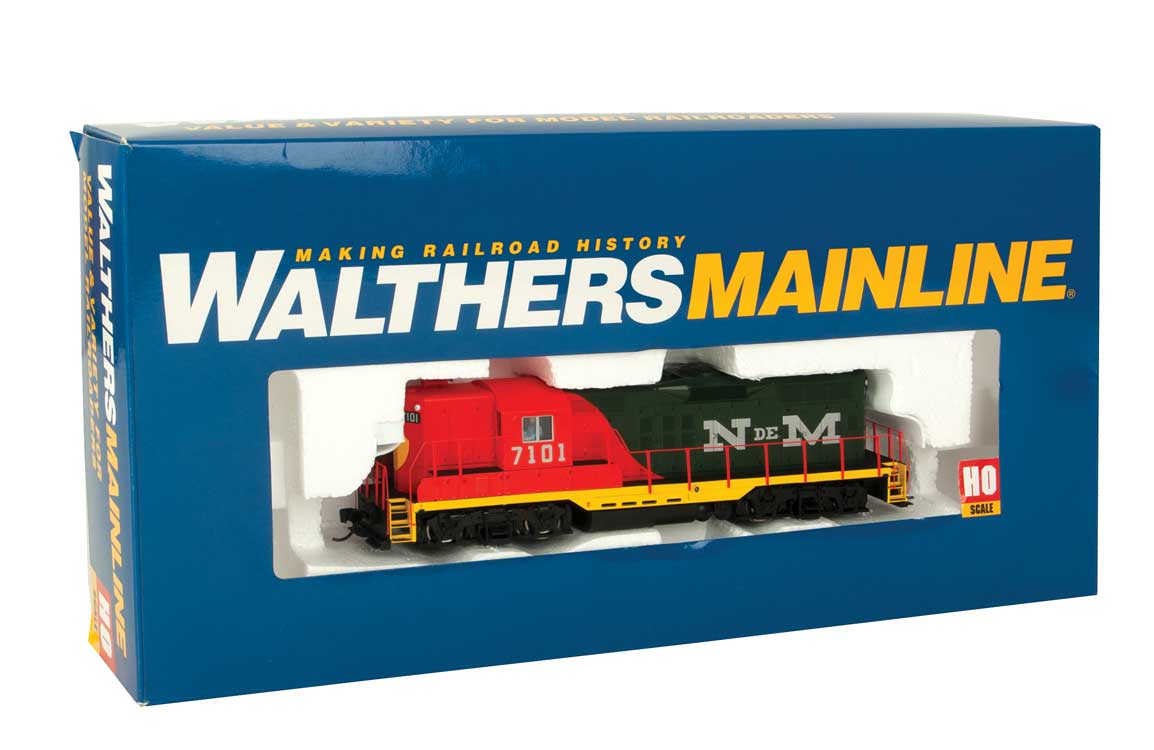 NdeM EMD GP9 High Hood Phase II Locomotive #7101 w/ESU DCC & Sound