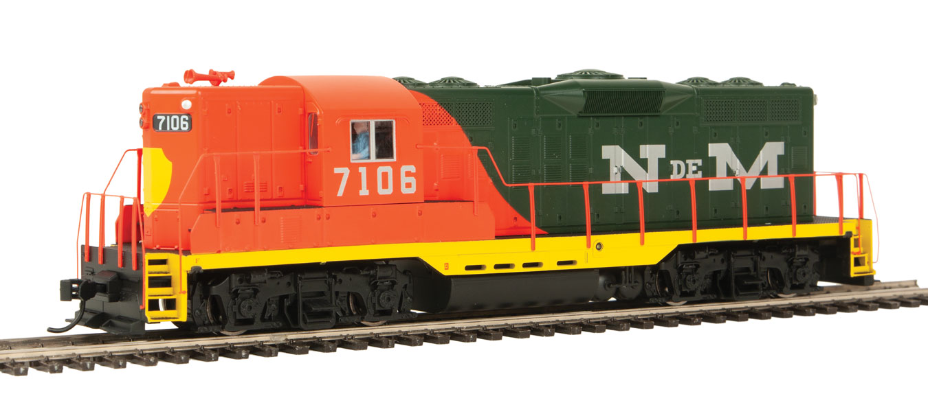 NdeM EMD GP9 High Hood Phase II Locomotive #7106 w/ESU DCC & Sound