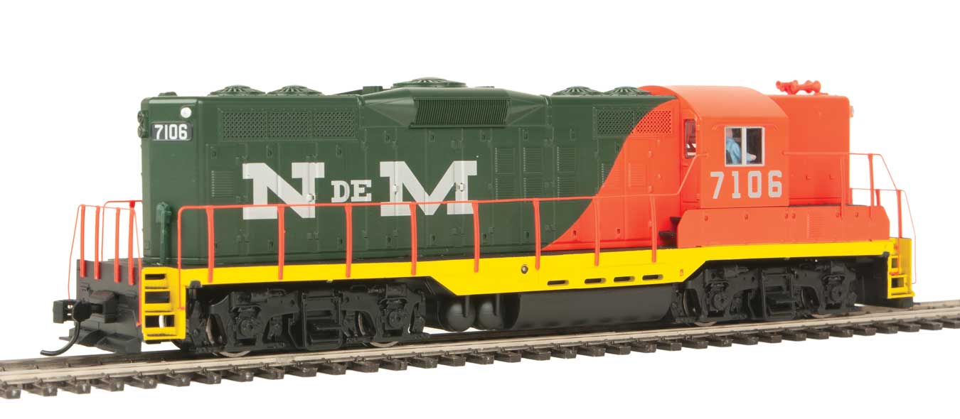 NdeM EMD GP9 High Hood Phase II Locomotive #7106 w/ESU DCC & Sound