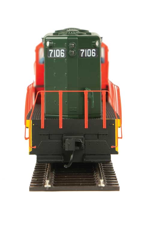 NdeM EMD GP9 High Hood Phase II Locomotive #7106 w/ESU DCC & Sound