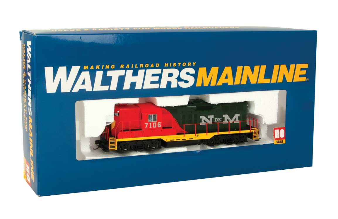 NdeM EMD GP9 High Hood Phase II Locomotive #7106 w/ESU DCC & Sound