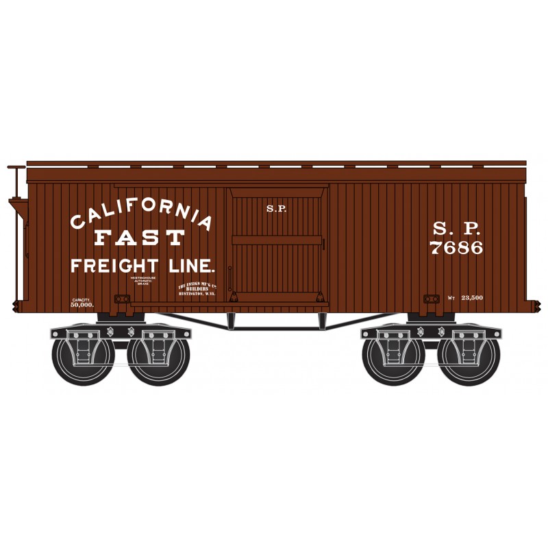 Southern Pacific Civil War Era Four Car Pack