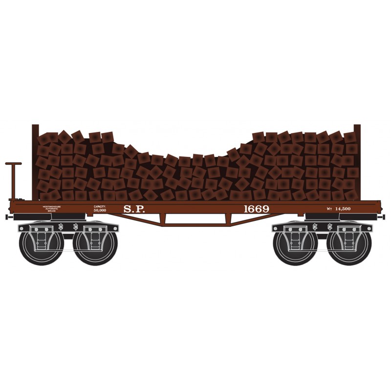 Southern Pacific Civil War Era Four Car Pack