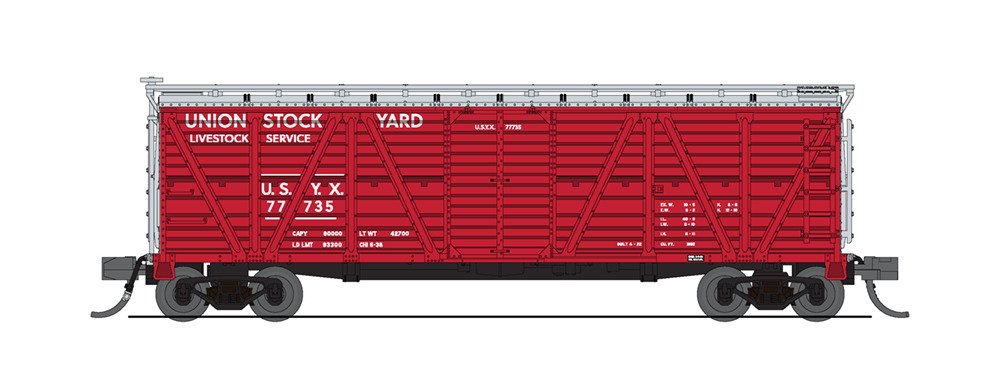 Union Pacific Yards Stock Car 2-Pack No Sound