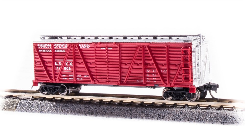 Union Pacific Yards Stock Car 2-Pack No Sound