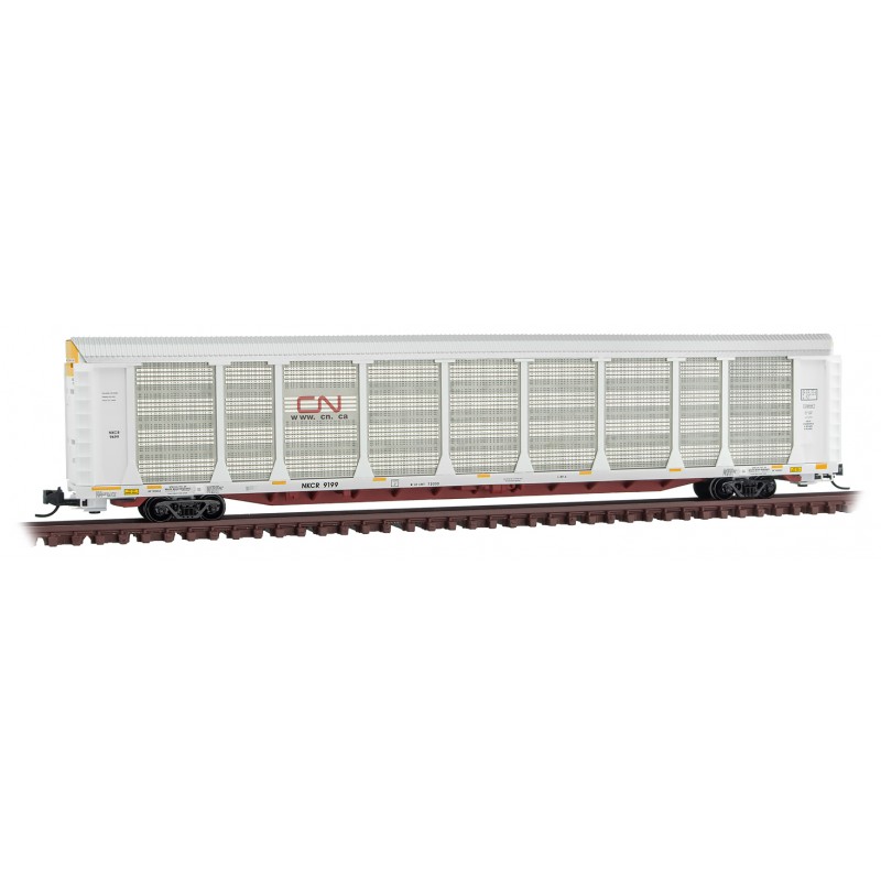 Canadian National 89' Tri-Level Closed Autorack #9199