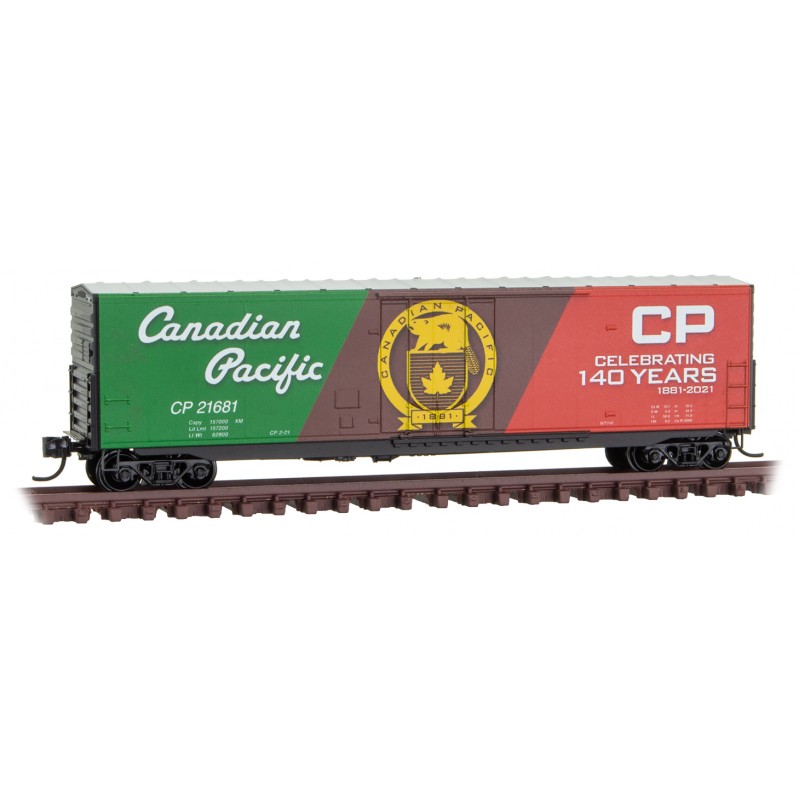 Canadian Pacific 140th Anniversary 50' Box Car #21681