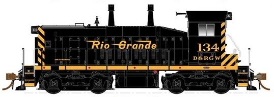 Denver & Rio Grande Western EMD SW1200 #138 DC/DCC/Sound