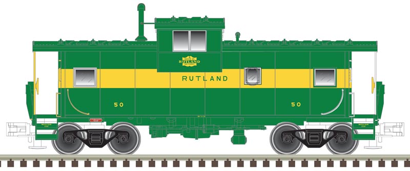 Rutland extended vision caboose #51