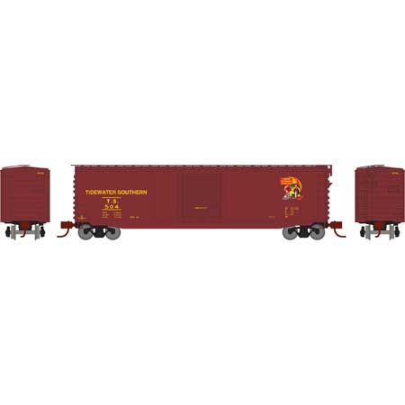Tidewater Southern 50' PS-1 Box Car #504