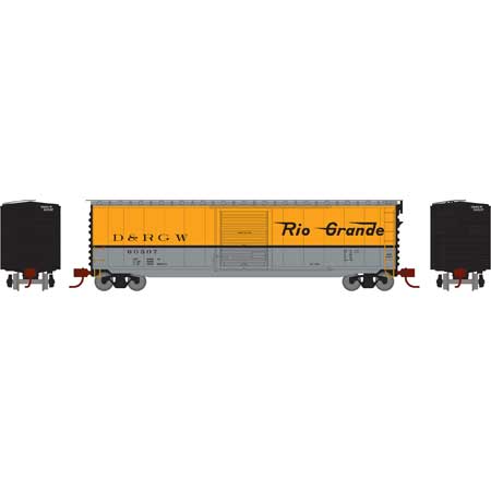 Denver & Rio Grande Western 50' PS-1 Box Car Single Door #60507