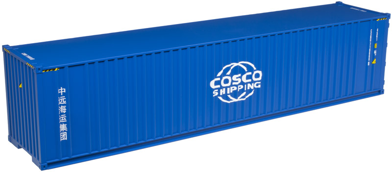 Cosco Shipping 40' corrugated container #7024940