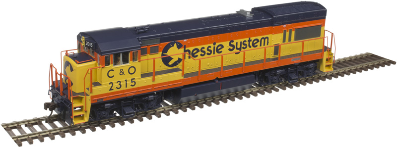 C&O Chessie U23B (Low Nose) Locomotive #2315 With ESU LokSound