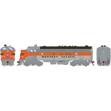 Western Pacific FP7 Freight #916-D