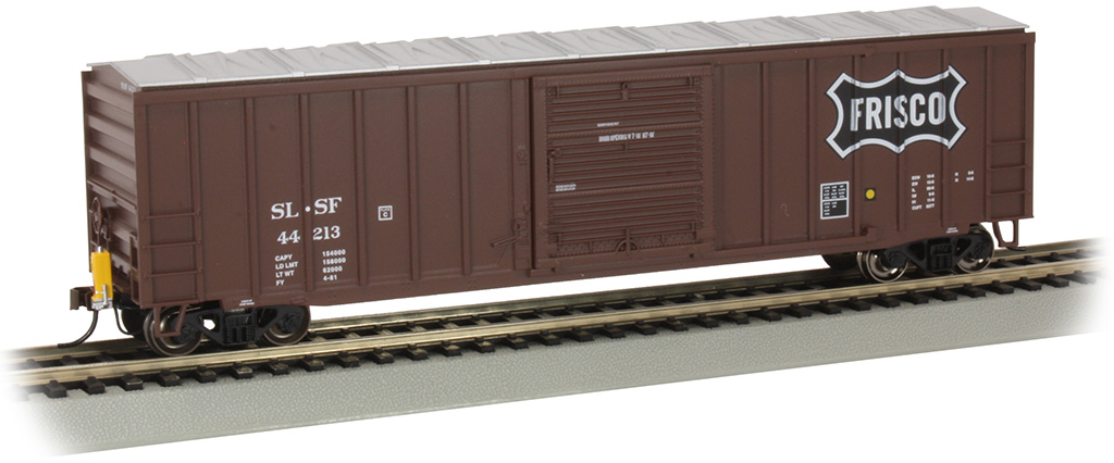 Frisco 50' Outside Braced Box Car #44213 With End Of Train Device