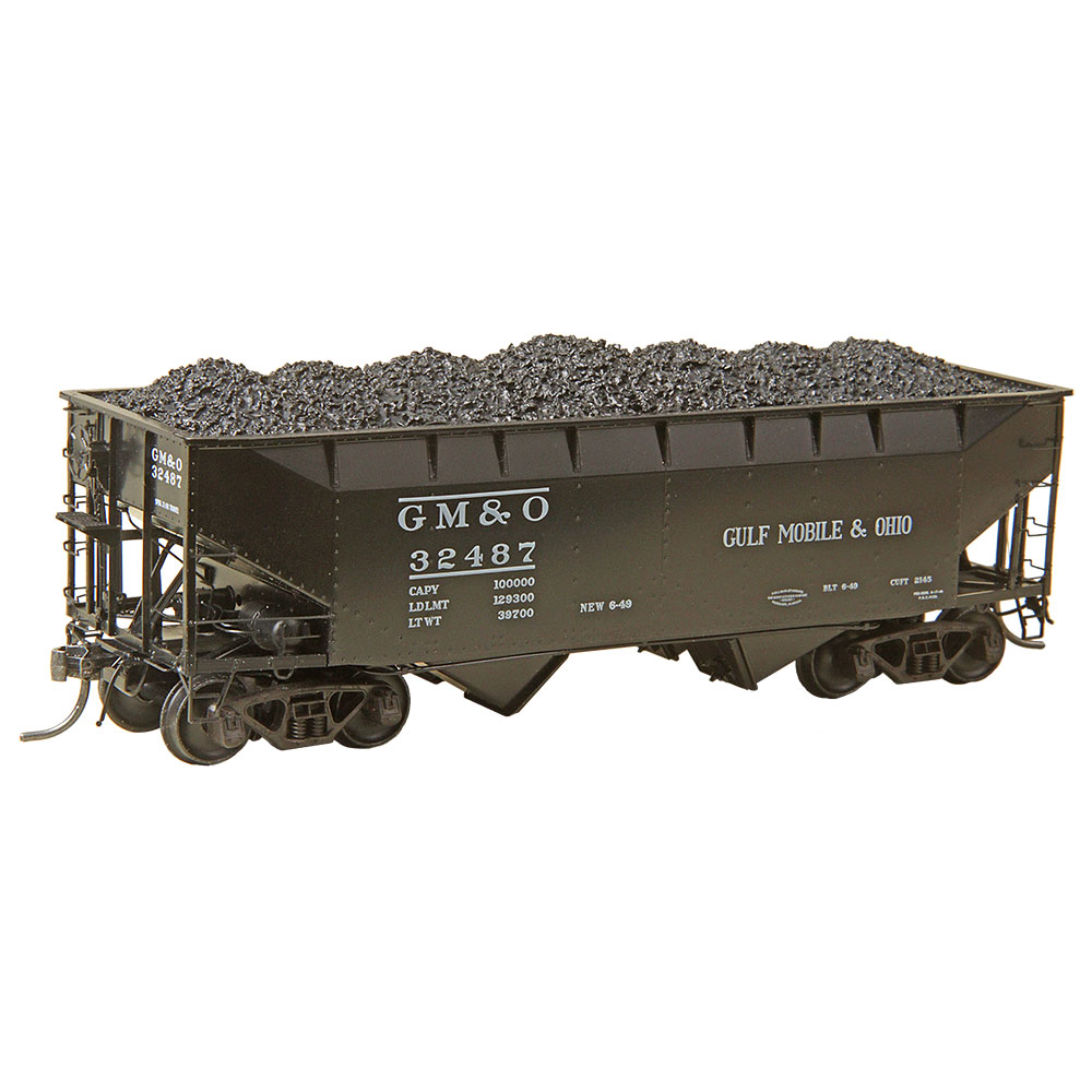 GM&O 50-Ton AAR Standard, 2-Bay Offset Open Hopper #32487