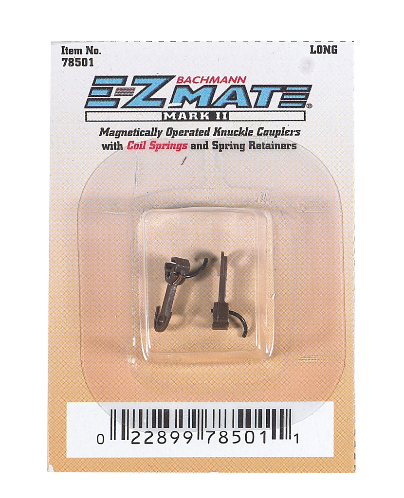 N long E-Z Mate Mark II magnetically operated knuckle couplers