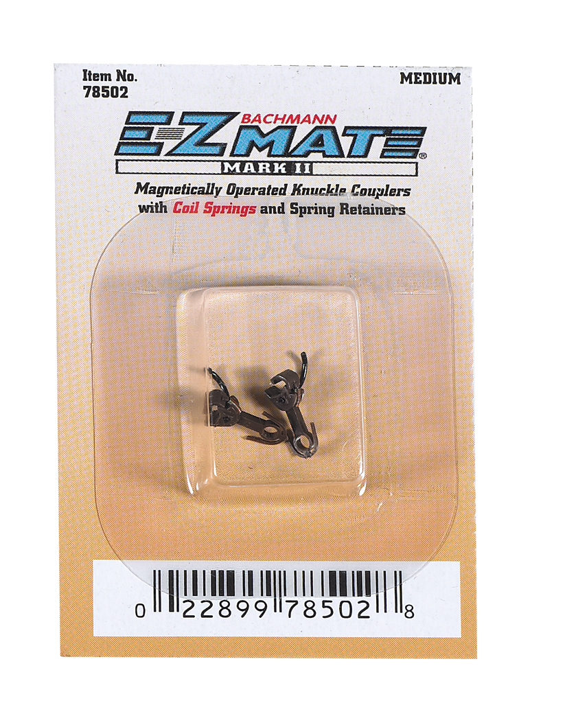 N medium E-Z Mate Mark II magnetically operated knuckle couplers
