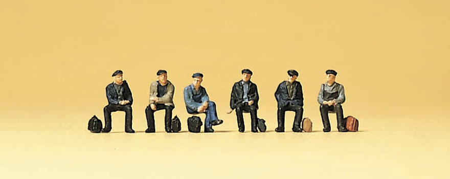 Seated Industrial Workers