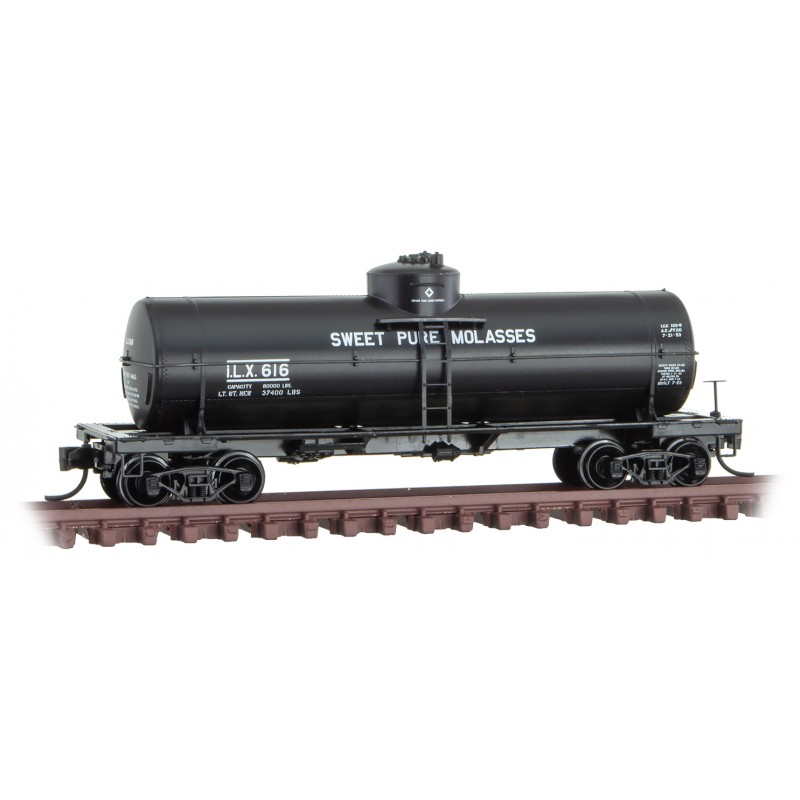 Sweet Pure Molasses 39' single dome tank car #616